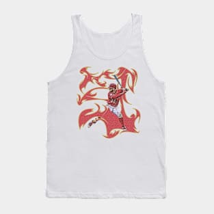 Base-ball DESIGN Tank Top